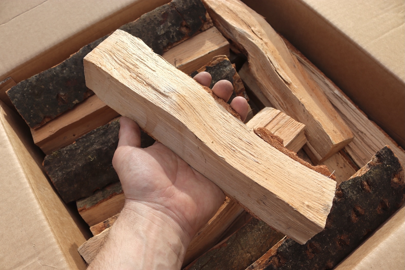 Kiln-Dried Beech Splits 30cm 5 Box